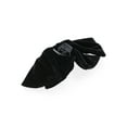 thumbnail image 3 of Time and Tru Women's Velvet Bow Hair Claw Clip, Black, 3 of 3
