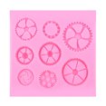 thumbnail image 3 of Molde para fondant resistente al calor fabricante de chocolate reutilizable saludable para hacer pasteles de chocolate ANGGREK Otros, 3 of 8