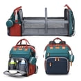 thumbnail image 1 of Mochila pañalera grande Jeryswet impermeable con puerto USB, 1 of 7