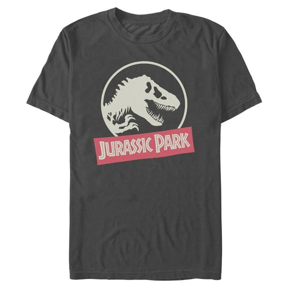 Mens Jurassic Park Distressed Logo T Shirt