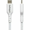 thumbnail image 3 of StarTech.com 3ft (0.9m) White USB-C Charging Cable, USB 2.0 Type-C Laptop Charger Cord, 60W Power Delivery, TPE Jacket, Data Transfer Cable, 3 of 5
