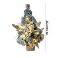 thumbnail image 3 of Weekly karymi Mini Artificial Christmas Tree with Lights 16in Xmas Desktop Decoration Tree Set Tabletop Christmas Tree for Christmas Tabletop Decorations Holiday Gifts, 3 of 7