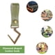 thumbnail image 3 of Gancho para suministros de campamento, estante de almacenamiento de ropa Retro, gancho para llaves en forma de S para barbacoa de Camping Hugtrwg Para estrenar, 3 of 6