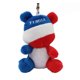 thumbnail image 1 of Llavero colgante deportivo conmemorativo con el oso de la bandera de Francia 2016, 1 of 1