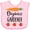 AD-Pink, variant on Inktastic Gardening Organic Gardener Boys or Girls Baby Bib