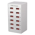 thumbnail image 1 of M Buder Cargador USB Estación de Carga 12 Puertos 60W Adaptador de Pared Múltiple Carga Rápida Hub de Carga para Teléfonos Inteligentes Tabletas Laptops y Dispositivos Electrónicos, 1 of 9