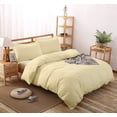 thumbnail image 4 of 800 Thread Count 100% Egyptian Cotton 5 Piece Duvet Set with Zipper Closure & Corner 5 Pc Duvet Set Solid Pattern, 4 of 4