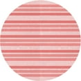 thumbnail image 1 of Ahgly Company Machine Washable Indoor Round Transitional Red Area Rugs, 4' Round, 1 of 7