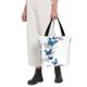 thumbnail image 5 of Disketp Blue Flying Butterflies for Women’s Casual Shoulder Tote Bag Cross-body Handbags for Shopping, Travel and Daily Use, 5 of 6
