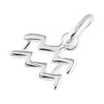 thumbnail image 1 of Parallel Zig Zag 925 Sterling Silver Pendant Jewelry, 1 of 2