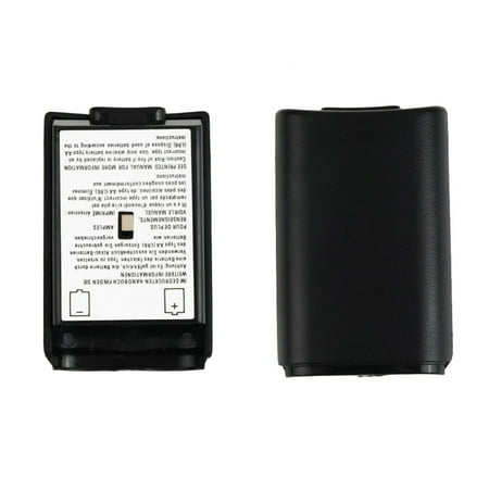 Battery Pack Cover for Xbox 360, Replacement Battery Pack Cover Shell Repair Part Compatible with Xbox 360 Wireless Controller