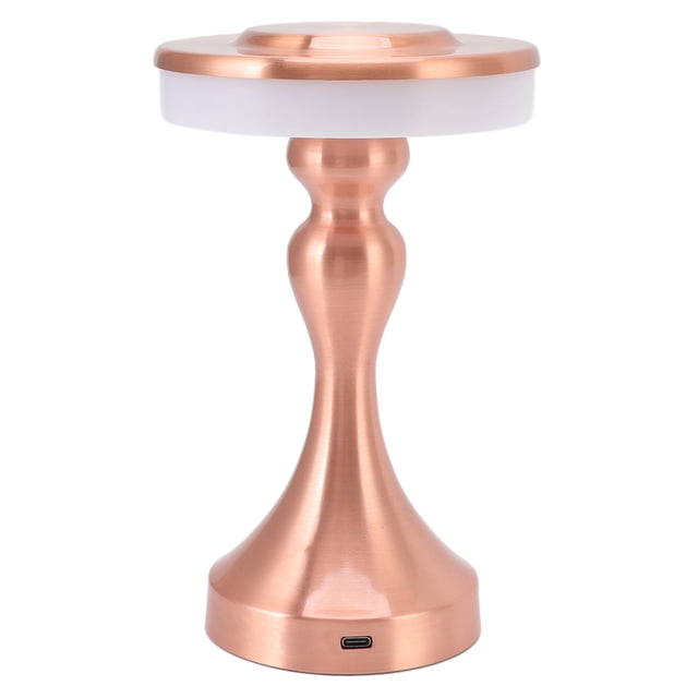 Lámpara De Mesa, Lámpara De Mesa LED De Color Táctil Portátil De 3 Niveles, Lámpara De Mesa Recargable Para Exteriores, Lámpara De Noche Para Niños Para Comedor, Mesita De