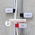 thumbnail image 2 of LABEL THE CABLE Small Hook and Loop Cable Labels for Perfect Cable Management - Cable Labelling, 2 of 2