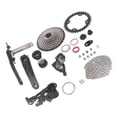 thumbnail image 2 of zhangqiuzhi 10 Speed Groupset 11 to 40T Flywheel Bottom Bracket Front Rear Derailleur Chain Anti Rust Bike Gear Shift Kit Bike Accessories 36T Chainring, 2 of 17