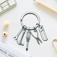 thumbnail image 3 of Gmogad Mini Tool Keychain Set Screwdriver Wrench Keyring Gift for Dad Men DIY Enthusiasts Mechanic Birthday Present Garage Workshop Accessories, 3 of 5