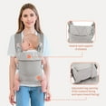 thumbnail image 3 of Newborn Carrier, Baby Carrier Newborn to Toddler, Ergonomic Baby Sling with Head Support, 3 of 6