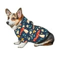 thumbnail image 6 of Bingfone Colorful Mushrooms Dog Clothes Hoodie, Pet Winter Coat,Puppy Sweatshirts For Small Dogs Boy Girl,Suitable For All Breeds-X-Small, 6 of 8