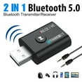 thumbnail image 1 of Bluetooth 5.0 Receiver and Transmitter  2-in-1 Wireless 3.5mm Audio Adapter, 1 of 9