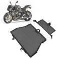 thumbnail image 4 of Radiator Grille Guard, Black Motorcycle Radiator Grill Protector Stainless Steel Wear Resistant Rust Proof  For Motorbike, 4 of 8