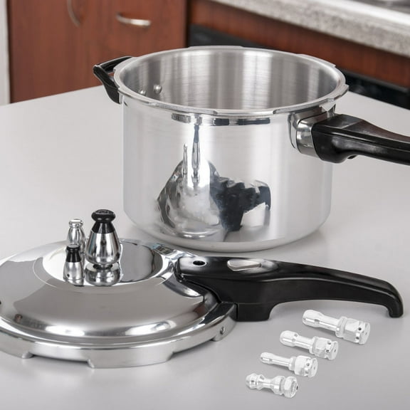 Hemoton 6 Pcs Pressure Cooker Accessories 4.20X1.50X1.50CM Silver