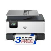 HP OfficeJet 9122 Wireless All-in-One Color Inkjet Printer, Scanner, Copier, Fax, 3mos Instant Ink