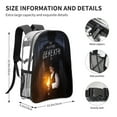 thumbnail image 2 of The Monster Beneath Us Pattern Transparent Backpack Lightweight And fashionable Showcasing Personality And Leading The Trend, 2 of 6