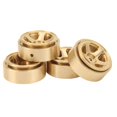 thumbnail image 1 of 4 UDS RC Beadlock Ruedas Cubos de Llanta, Ruedas de Latón Beadlock RC Plass de Mejora de Coche para FMS FCX24 1/18 1/24 COCHE DE ESCALADA, 1 of 7
