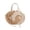 Camel, variant on Women Crochet Top-handle Bags Large Capacity Beach Aesthetic Bag Retro Storage Bag for Daily Office Work Outing Social Occasions Use (Camel 340*250*190)