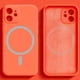 thumbnail image 1 of para Magsafe carga inalámbrica magnética funda movil para apple iphone 11 12 13 14 Pro Max Mini XR X XS Max 8 7 14 Plus SE 2020 carcasa trasera de silicona líquida, 1 of 4