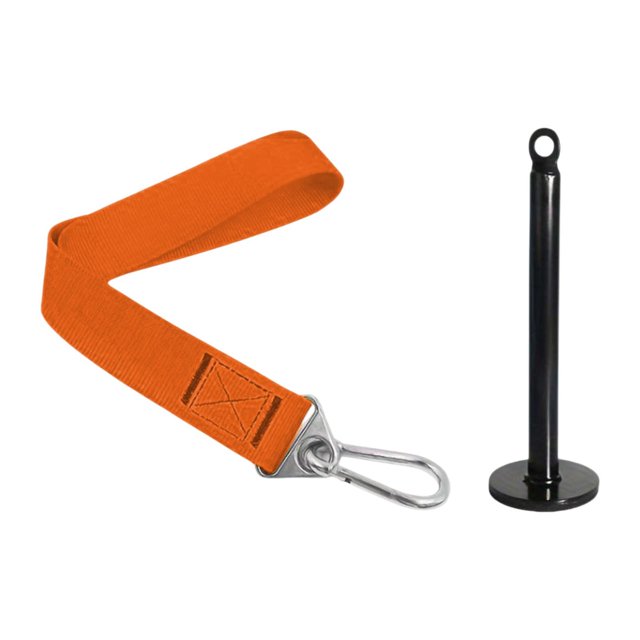 Cinturón de entrenamiento para lucha de brazos, fortalecedor de dedos, muñecas y antebrazos. Naranja