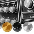 thumbnail image 2 of SIEYIO 10Pcs Metal Potentiometer Control Knob 6mm Shaft Hole Volumes Control Rotary Knob, 2 of 14