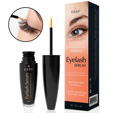 essy beauty eyelash growth serum for lash and brow irritation free