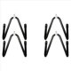 thumbnail image 1 of Paquete de 4 Soporte de Pared para Monopatín, Gancho, Soporte para Longboard, Colgador de Montaje en Pared, Colgador Flexible para Patinetas, Longboards, 1 of 5