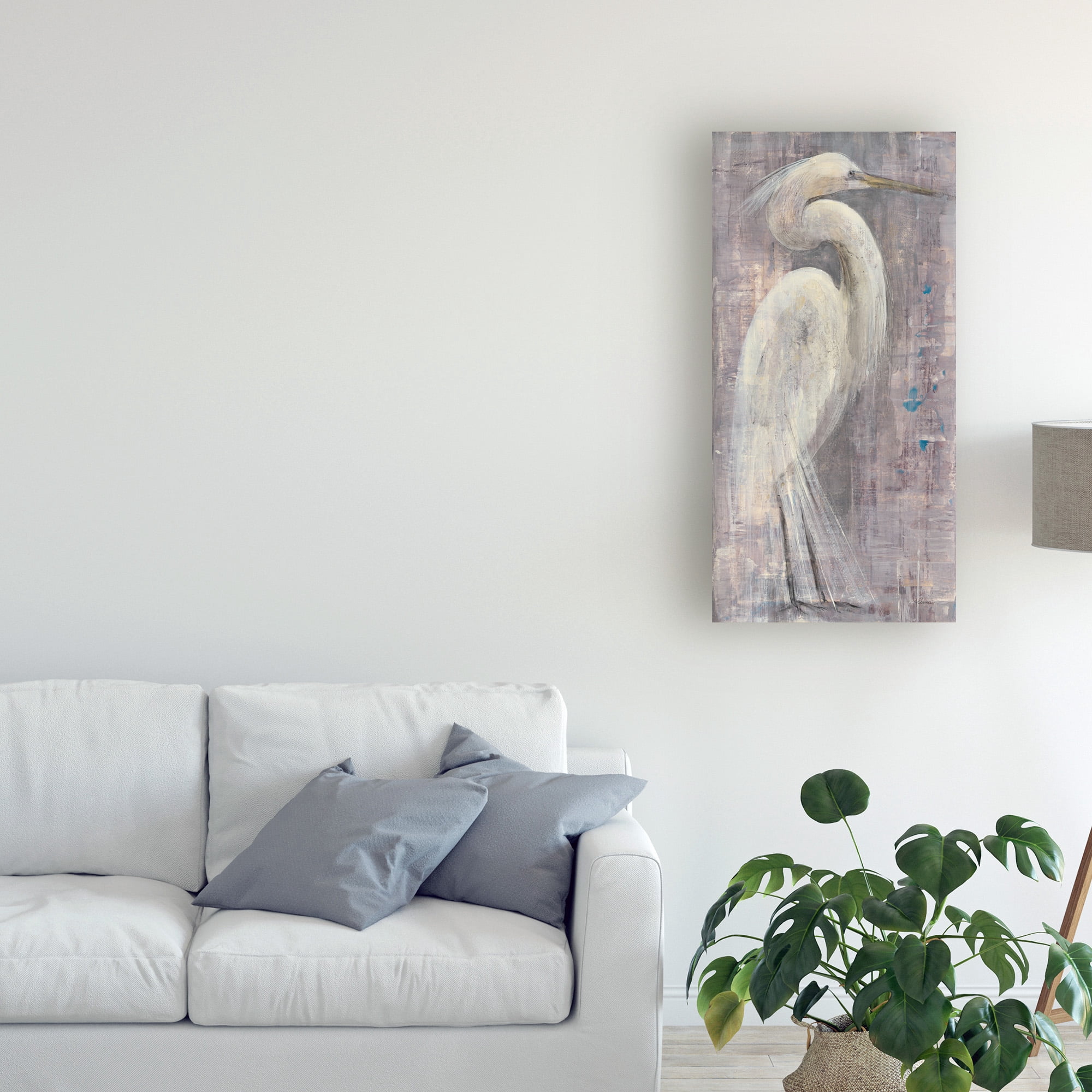 Albena Hristova 'Coastal Egret I' Canvas Art