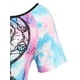 thumbnail image 3 of Camiseta Talla Extra Manga Corta Estampado Teñido Rosegal Camisetas tallas grandes, 3 of 5