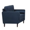 thumbnail image 2 of Set of 2 Accent Chairs in Navy Blue, 2 of 2