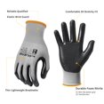 thumbnail image 2 of Guantes de trabajo de seguridad MANUSAGE ultrafinos grises talla M, 12 pares, 2 of 6