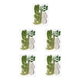 thumbnail image 2 of Bearachild Plantas en relieve de hojas secas naturales Hojas prensadas Adorno de belleza Postal decorativa para el hogar Presenta Hoja verde 6 Type2 NO2, 2 of 6