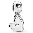 thumbnail image 2 of PANDORA Mother and Son Love Charm - 797777EN16, 2 of 7