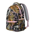thumbnail image 2 of Hawaii Tropical Wind Palm Leaves Print Backpack for Campus Commute: Durable Lightweight Laptop Daypack, Large Capacity Bookbag for Students, Perfect Gift for High School College, 2 of 6