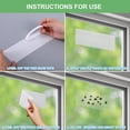 thumbnail image 4 of Upgraded Version 80 Pack Clear Window Sticky Fly Traps, Non-Toxic Fly Paper Catch Houseflies Fruit Flies Gnats for Indoor Household Pest Control, 4 of 7