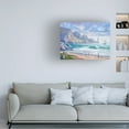 thumbnail image 4 of Canvas Wall Art - John Zaccheo 'Painting By the Seaside' Wall Art for Living Room, Bedroom, or Office Décor by Trademark Fine Art - 32 x 24 Inches, 4 of 4