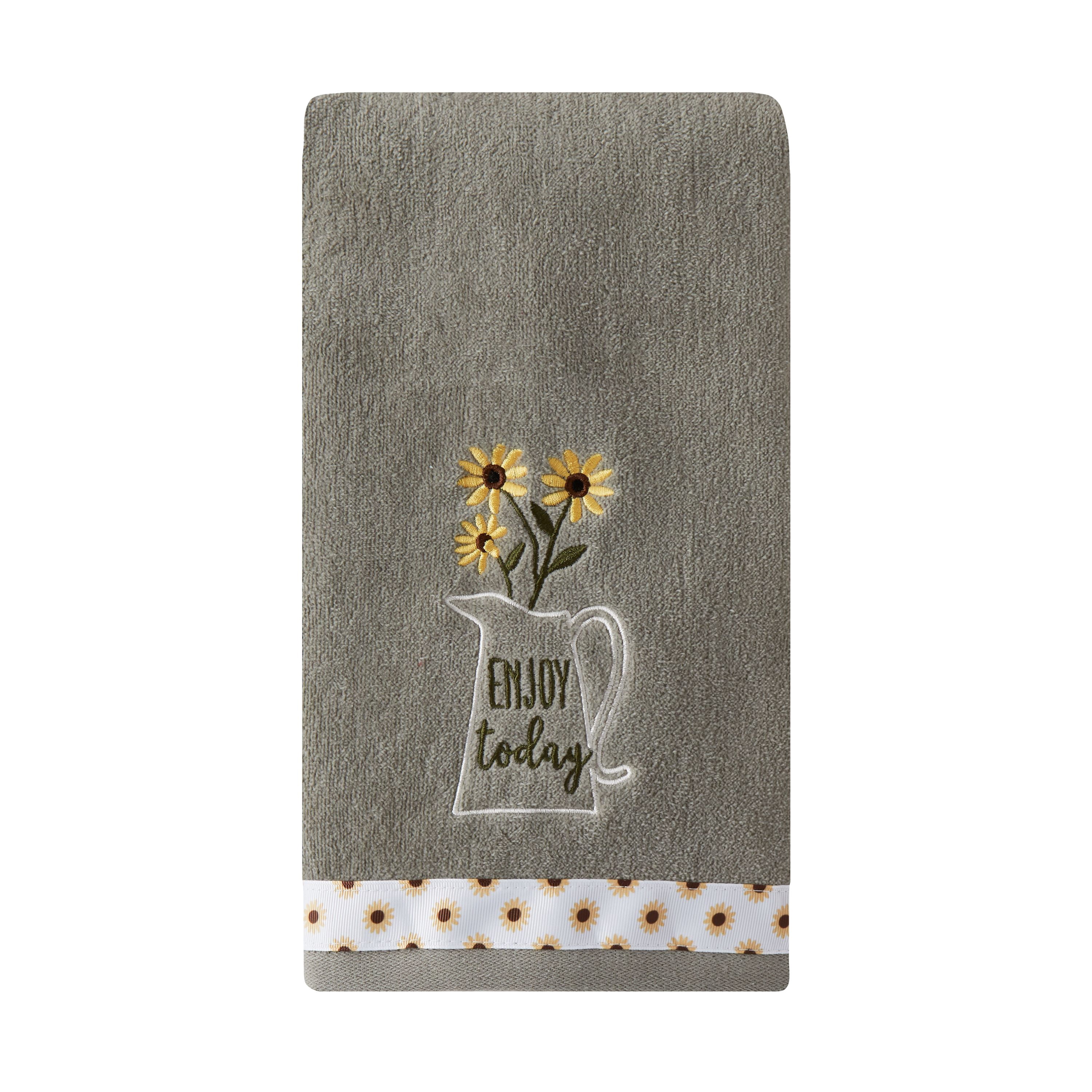 SKL Home Enjoy Today 2 Pc Hand Towel Set