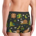 thumbnail image 5 of Bingfone Funny Sloths In The Forest Men'S Underwear - Casual Stretch Boxer Briefs-Large, 5 of 9