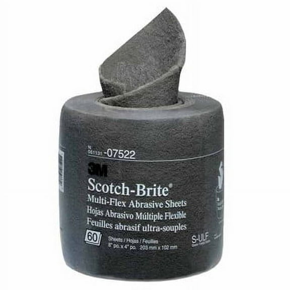 3M 07522, Multi-Flex, Scotch-Brite, Abrasive Sheets