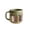 Green, variant on Wooowa Simple Glass Coffee Mug Durable Drinking Cup for Home Bedroom Office Daily Use