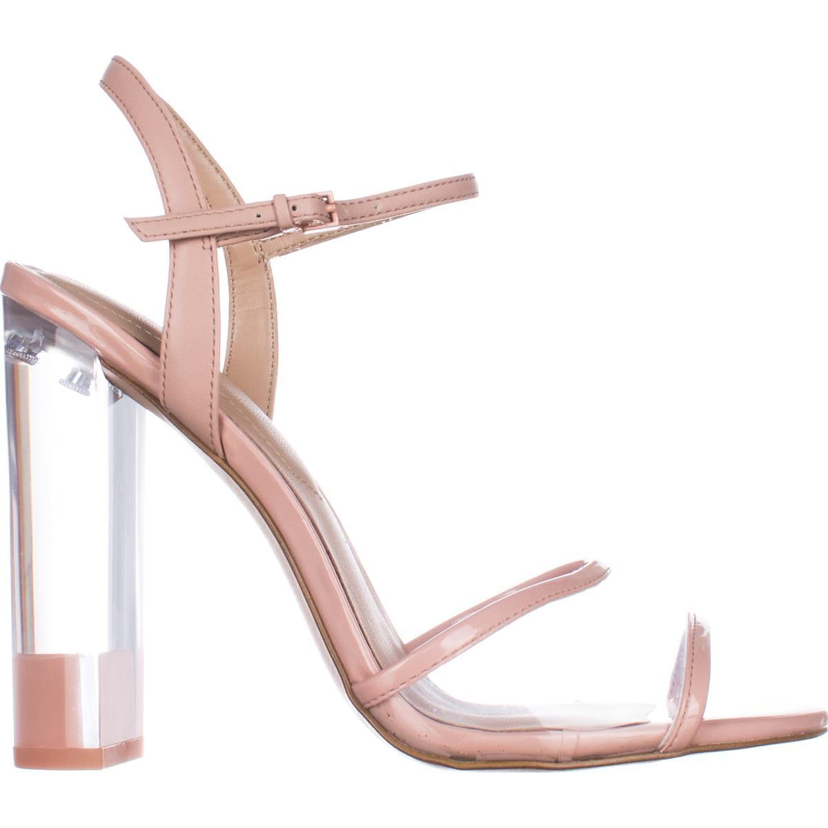 Womens Camylla Ankle Strap Block Heel Dress Sandals - Light Pink - Walmart.com