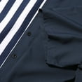 thumbnail image 3 of Chemise Décontractée pour Homme à Manches Courtes Style Hawaïen de Vacances Blouse T-shirt, 3 of 5