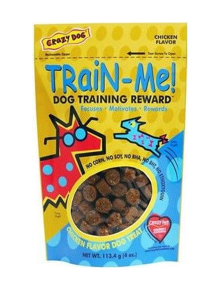 Dog Training Treat Sampler 3 Pack Train Me Treats Healthy Bacon Chicken Beef 4oz