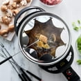 thumbnail image 6 of GreenLife Healthy Ceramic Nonstick Fondue Party Set | Pink, 6 of 8